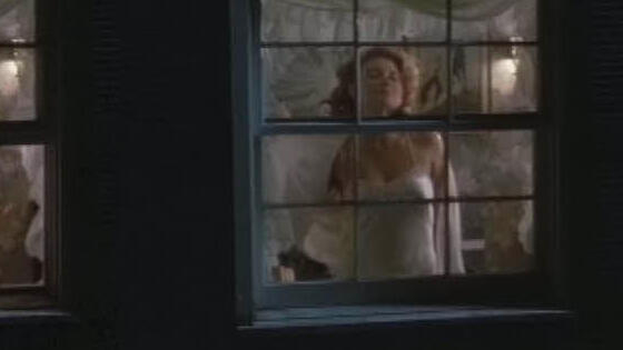 Hottest Beth Broderick Scene in Stealing Home. Sexy, SFW, at window. 620996