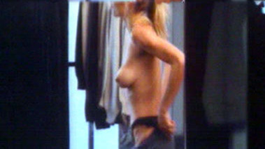 Tara Buckman Naked as Angie. Breasts, black panties, collage. 536979