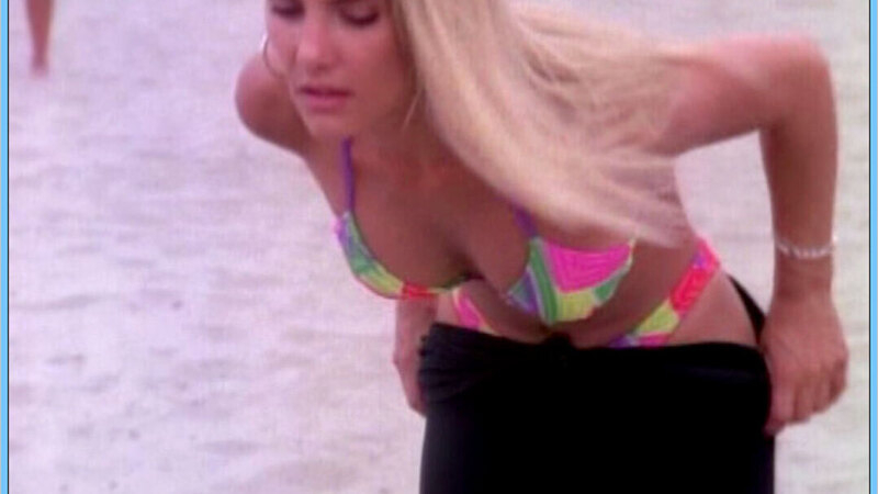Sexiest Jennifer Campbell Scene in Baywatch. Bikini, SFW, beach. 653047