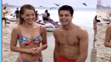 Sexiest Scenes of Neely Capshaw from Baywatch. Bikini, SFW, beach. 653045