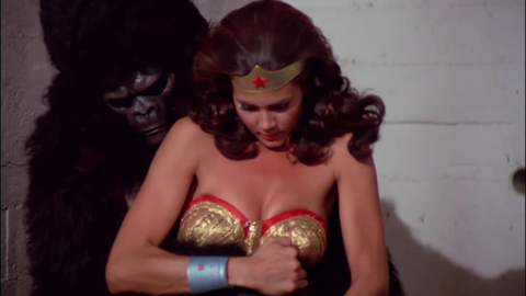 Sexiest Scenes of Asteria from Wonder Woman. Sexy, breasts pushed together, brunette. 986369