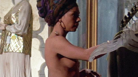 Rosalind Cash in The Omega Man (1971) Breasts Breasts Changing Room 723801
