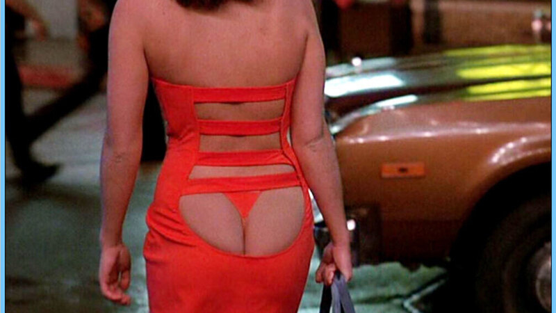 Hottest Brenda Lee Van Buren Scenes. Thong, Underwear, butt peeking out, red dress. 560823