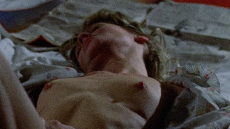 Laura Baxter from Don't Look Now Naked. Breasts, couple in bed, cunnilingus. 757613