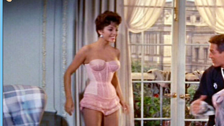 Sexiest Joan Collins Scene in Rally 'Round the Flag, Boys!. Underwear, SFW, brunette. 648313