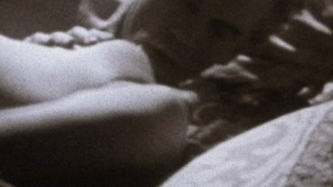 Allison Pond from Mulholland Falls Naked. Breasts, bed, black and white. 748859