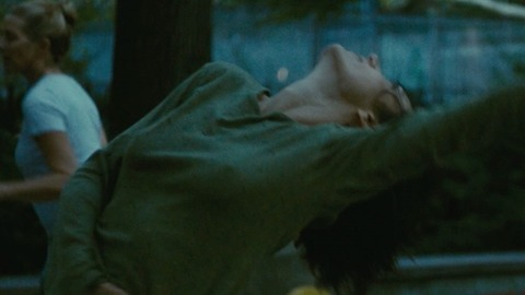 Jennifer Connelly in Shelter (2015) Sexy Bending Backwards Green Long Sleeve Shirt 777757