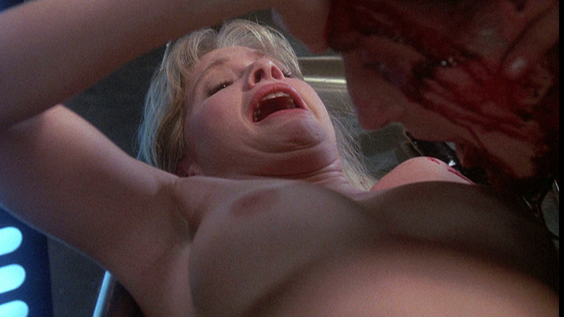 Barbara Crampton Naked as Herself. Breasts, blonde, blood. 714741