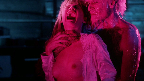 Barbara Crampton Nude in From Beyond. Breasts, Horror, creepy. 725986