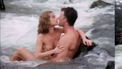 Maryam d'Abo Nude as Beverly. Breasts, collage, man on top. 538700