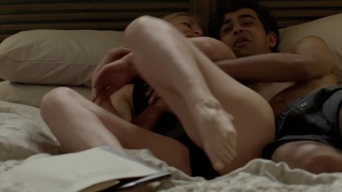 Sexiest Scenes of Carrie Mathison from Homeland. Sexy, Underwear, black panties, couple in bed. 750287