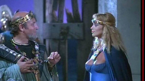 Sexiest Sybil Danning Scene in Hercules. Sexy, SFW, big breasts. 634681