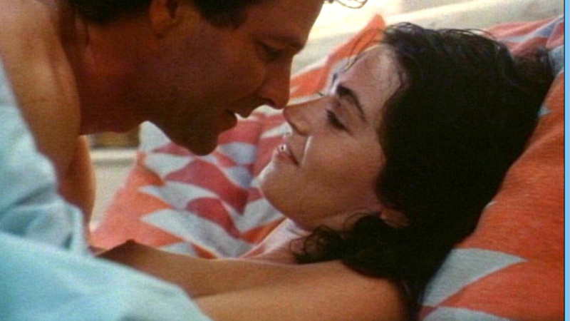 Kim Delaney Naked as Julia Robbins. Breasts, black hair, couple. 539349