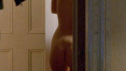 Det. Diane Russell from NYPD Blue Naked. Butt, doorway, dressing. 840149