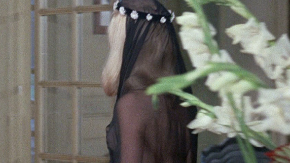 Catherine Deneuve Naked as Séverine Serizy/Belle de Jour. Breasts, Butt, black sheer veil, blonde. 709251