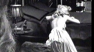 Catherine Deneuve Naked in Château en Suède. Breasts, black and white, collage. 571921