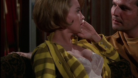 Angie Dickinson in Point Blank (1967) Sexy Underwear Blonde Cleavage 744015
