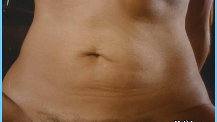 Elke Vann from C.B. Hustlers Naked. Bush, bush peeking out, hairy bush. 600875