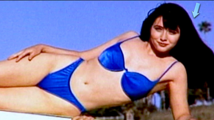 Sexiest Shannen Doherty Scene in E! True Hollywood Story. Bikini, SFW, beach. 663949