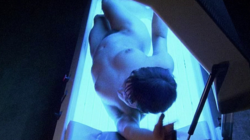 Lady Sylvia Marsh from The Lair of the White Worm Naked. Breasts, Bush, brunette, nude. 806465