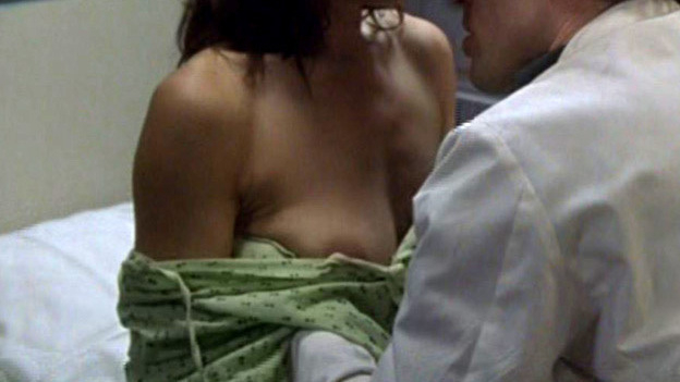 Amanda Donohoe Naked in The Atlantis Conspiracy. Breasts, brunette, green dress. 557641