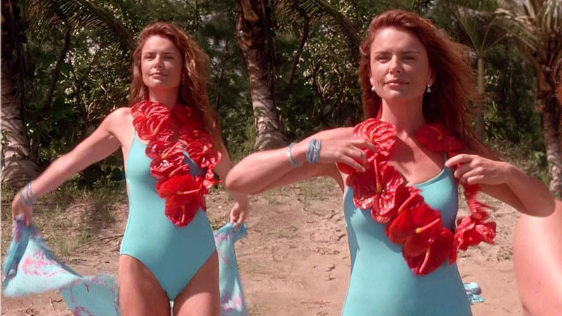 Sexiest Roma Downey Scene in Second Honeymoon. Sexy, SFW, cleavage. 533395