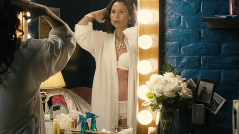 Minnie Driver in Stage Fright (2014) Underwear Brunette Dressing Room 743155