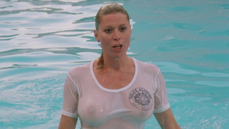 Hottest Leslie Easterbrook Scene in Police Academy 4. Sexy, SFW, big breasts. 558014