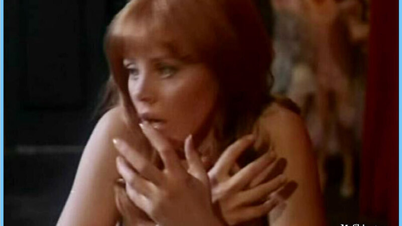 The Night They Raided Minsky's's Sexiest Scenes with Britt Ekland. Sexy, SFW, arms covering breasts. 540306