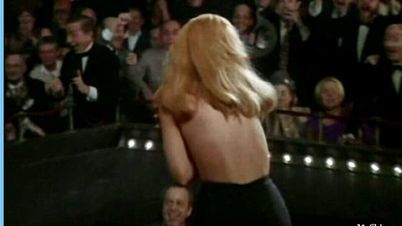 Sexiest Scenes of Rachel Schpitendavel from The Night They Raided Minsky's. Sexy, back exposed, blonde. 540305