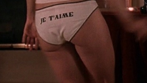 Carmen Electra in Getting Played (2006) Sexy Underwear Blonde Hair Fireplace 782641
