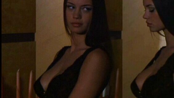 L' affaire's Sexiest Scenes with Anna Falchi. Sexy, SFW, black dress. 622176