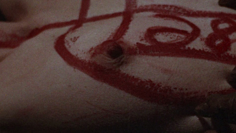 Nudes of Rosemary Woodhouse from Rosemary's Baby. Breasts, Body Double, blood, body paint. 717624
