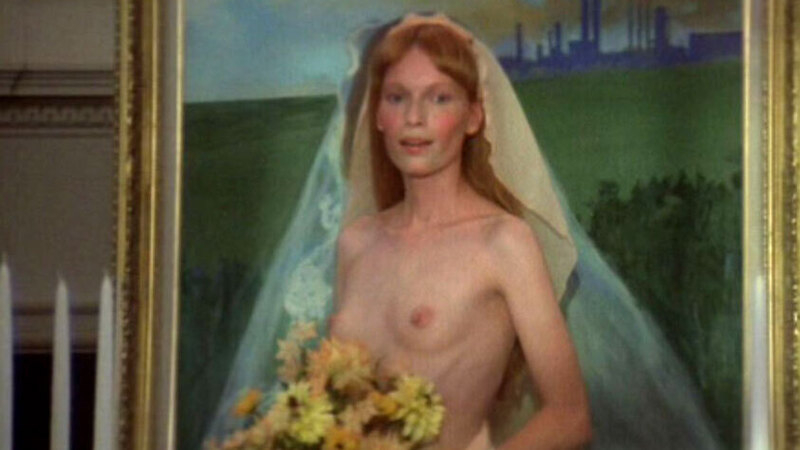 Nudes of Buffy Brenner from A Wedding. Breasts, flowers, nude. 540612