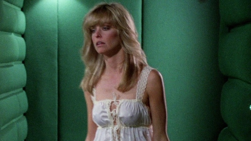 Saturn 3's Sexiest Scenes with Farrah Fawcett. Underwear, SFW, blonde. 733128