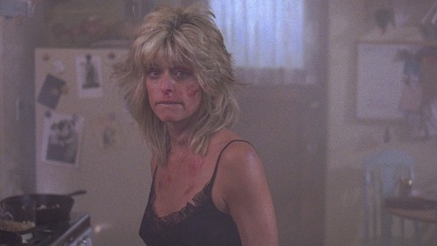 Sexiest Scenes of Marjorie from Extremities. Sexy, SFW, black nightgown. 764303