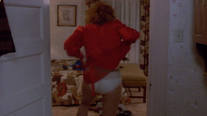 Punchline's Sexiest Scenes with Sally Field. Underwear, red dress, redhead. 591858