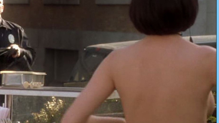Sexiest Linda Fiorentino Scene in Liberty Stands Still. Sexy, SFW, back exposed. 591571