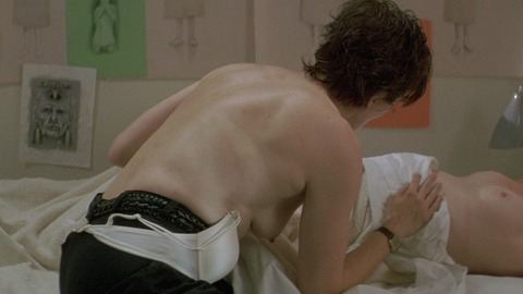 Frances Fisher Naked as Cindy. Breasts, Lesbian, bed, bedroom. 734991