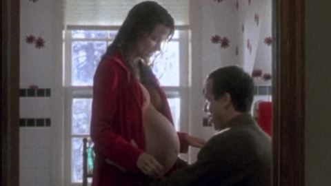 Bridget Fonda in A Simple Plan (1998) Breasts Bathroom Doorway 937766