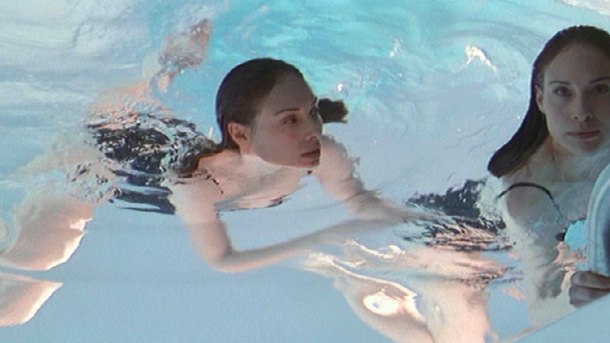 Sexiest Susan Parrish Scenes. Sexy, SFW, black one piece. 602428