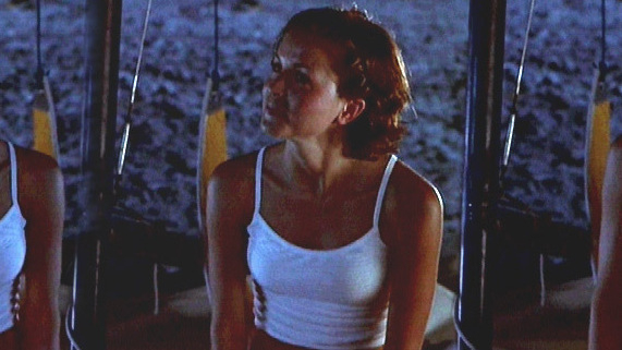 Sexiest Laurie Fortier Scene in The In Crowd. Underwear, SFW, on boat. 563101