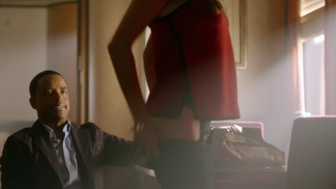 Laurie Fortier in Rush (2014) Sexy Black Stockings Brunette 746681