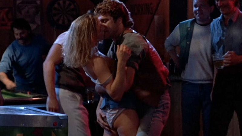Sexiest Scenes of Sarah Tobias from The Accused. Underwear, bar, blonde. 541445