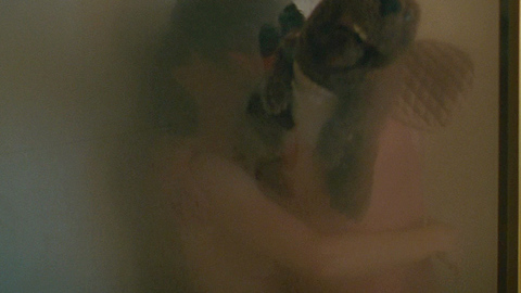 Sexiest Meredith Black Scenes. Sexy, frosted glass, guy and girl in shower. 700012