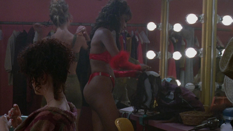 Vivica A. Fox in Independence Day (1996) Thong Underwear Black Black Hair 686001