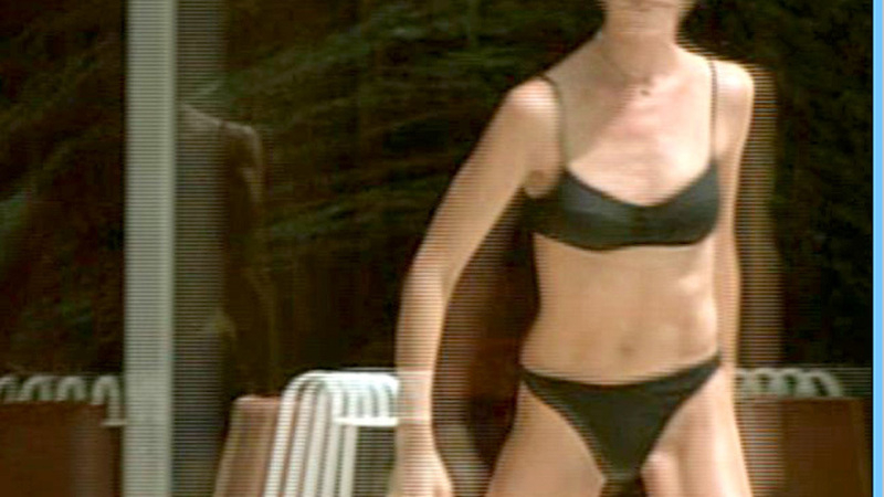 Sexiest Charlotte Gainsbourg Scene in Happily Ever After. Bikini, SFW, black bikini. 619417