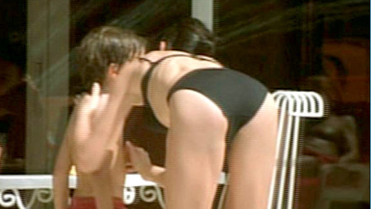 Hottest Charlotte Gainsbourg Scene in Happily Ever After. Bikini, SFW, bent over. 619418