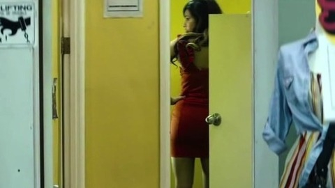 Gina Gershon in Mall (2014) Sexy Brunette Changing Room 748801