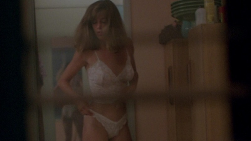 Jack's Back's Sexiest Scenes with Cynthia Gibb. Sexy, Underwear, lace, view through blinds. 781566